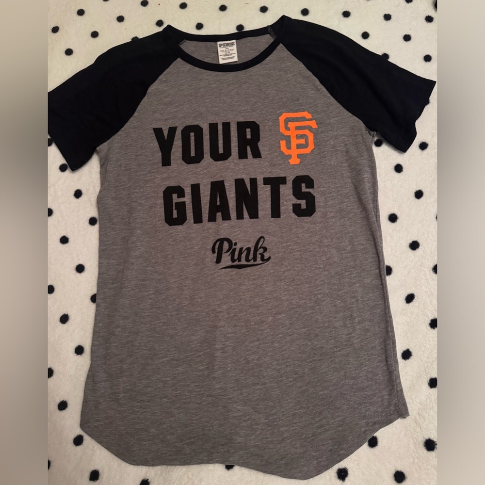 PINK SF GIANTS TSHIRT